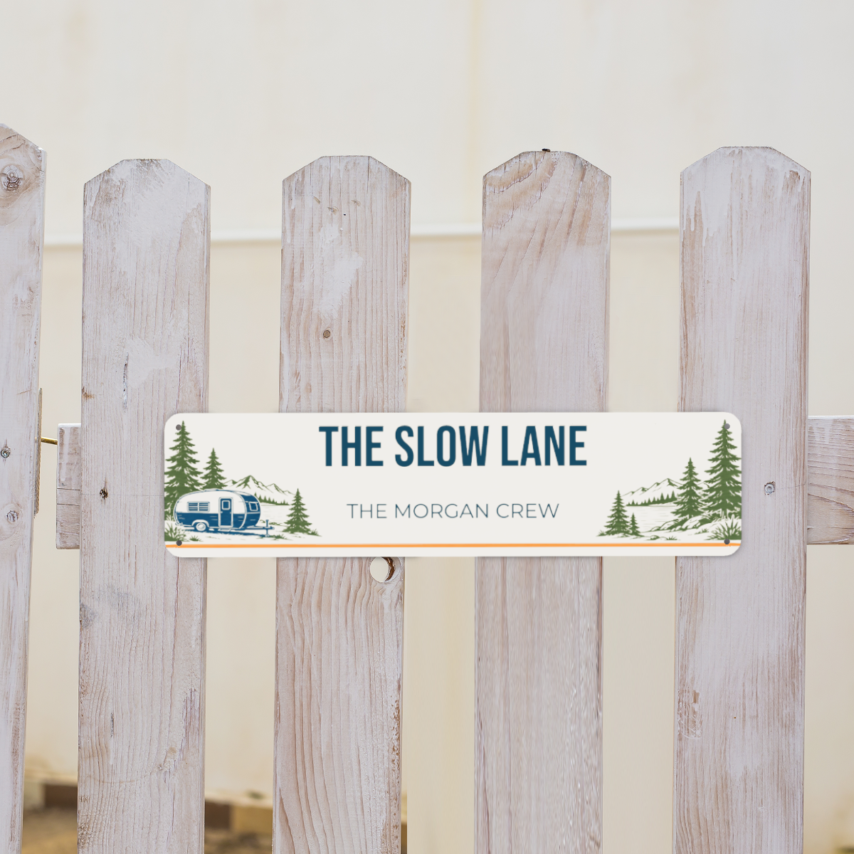 Personalized Camper Sign