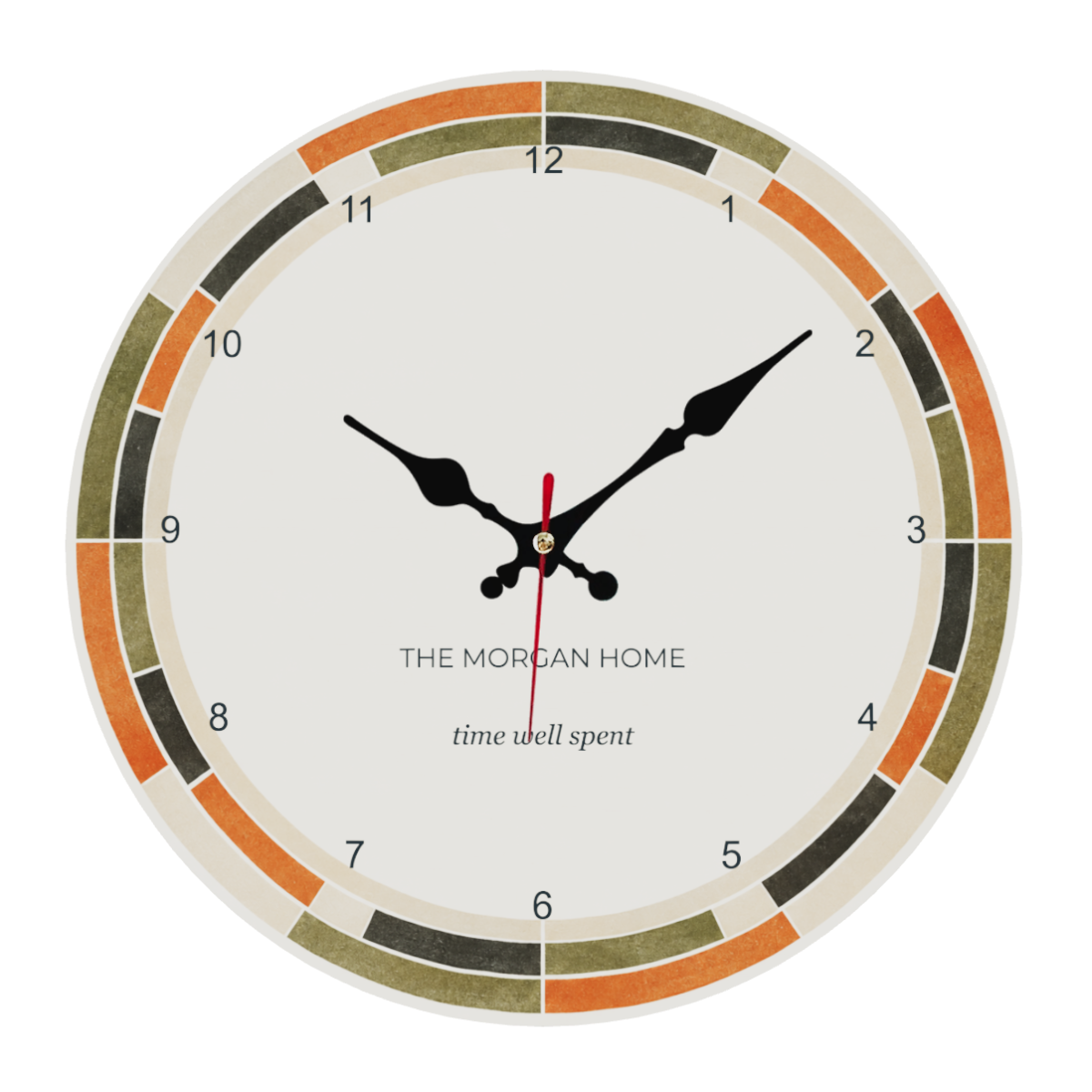 Time Well Spent · Personalized Geometric Clock · image 2