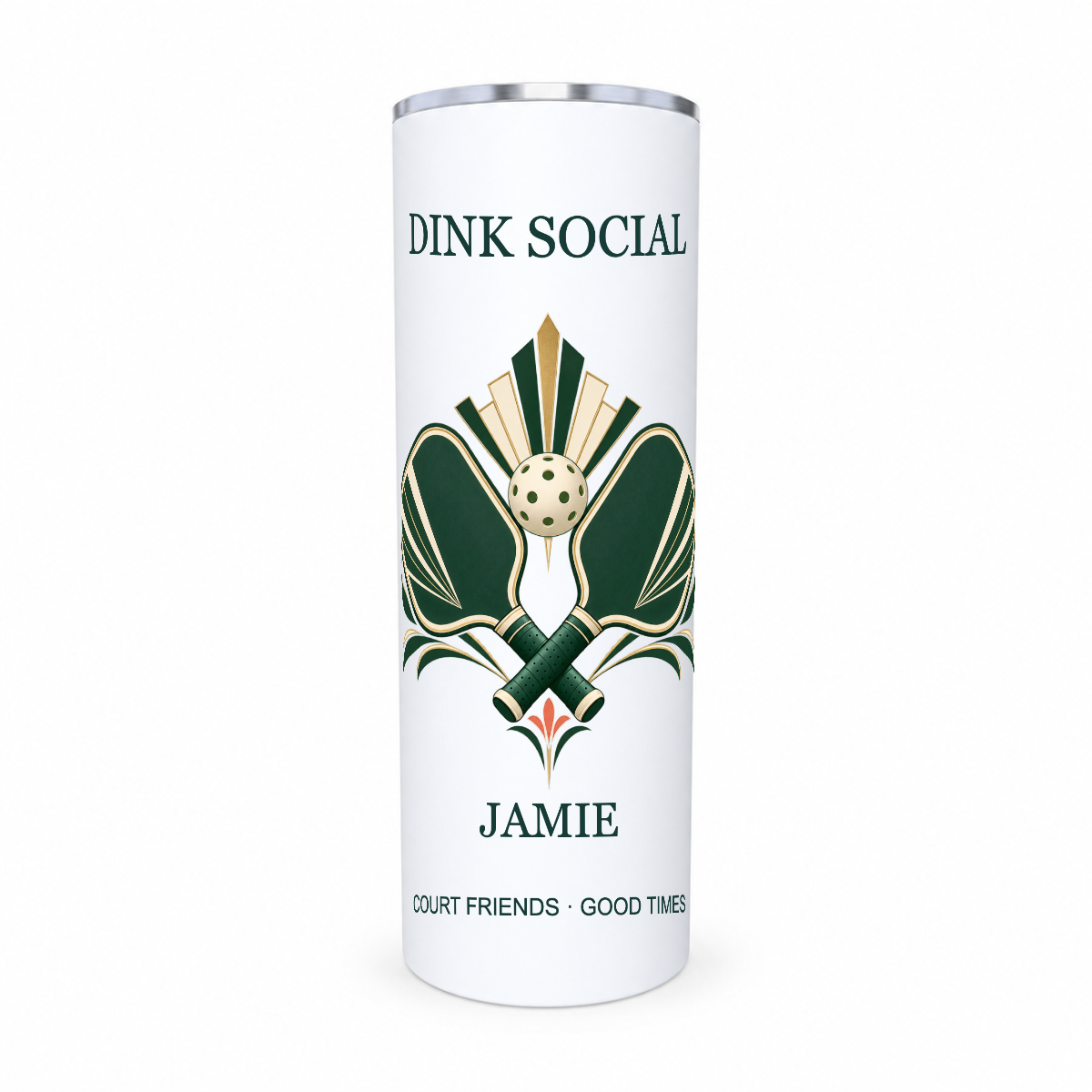 Personalized Pickleball Tumbler