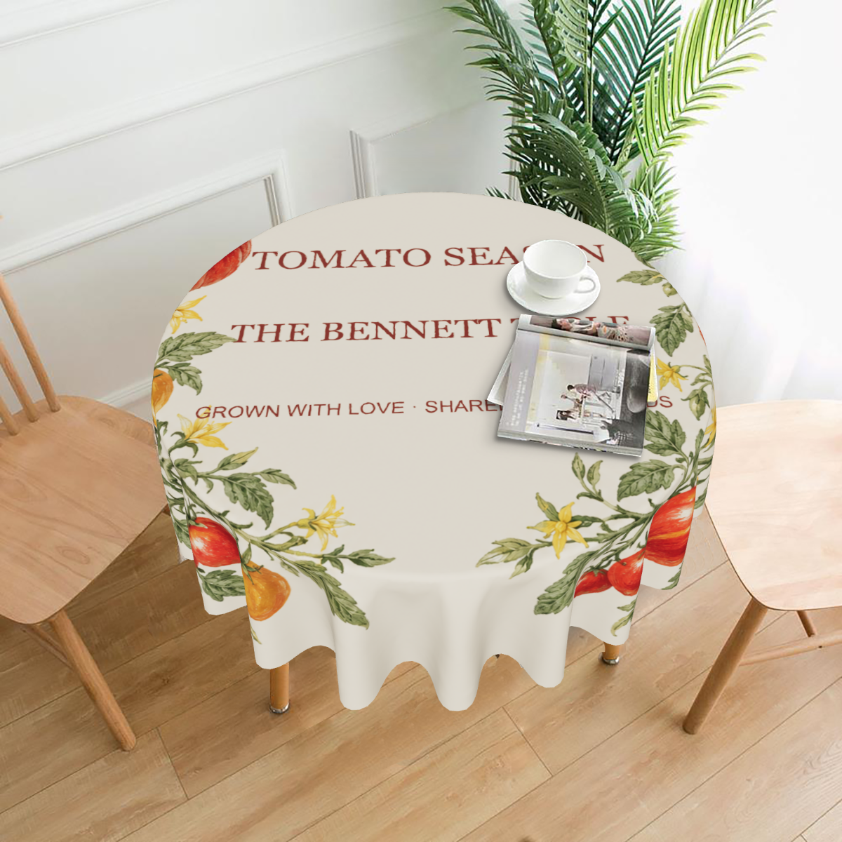 Personalized Garden Tablecloth
