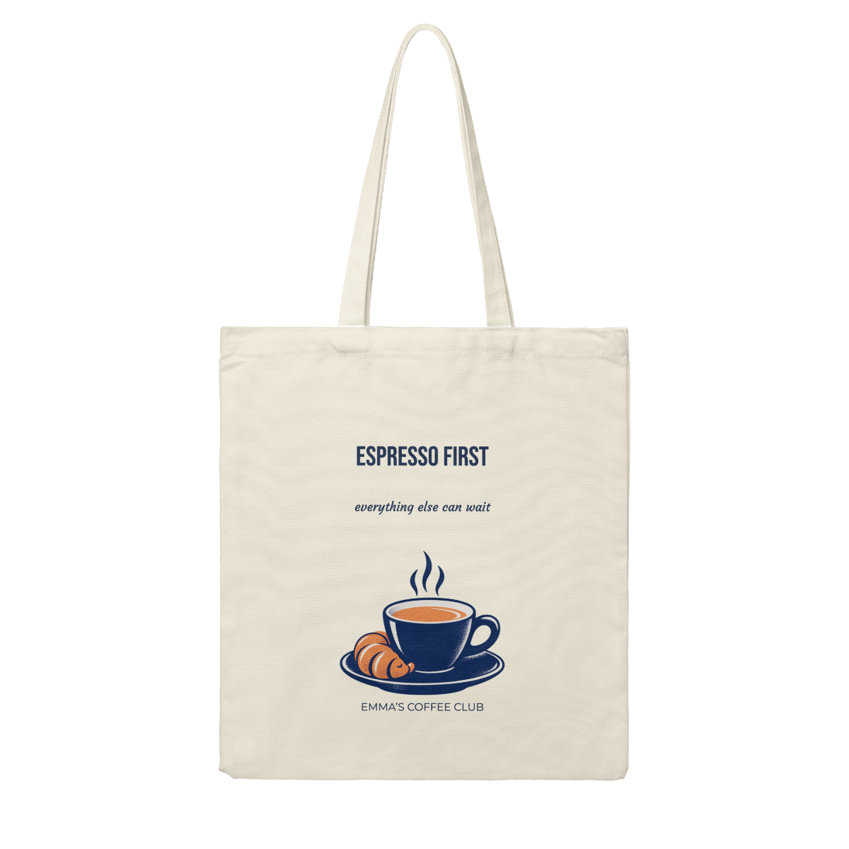 Espresso First · Personalized Café Tote · image 2