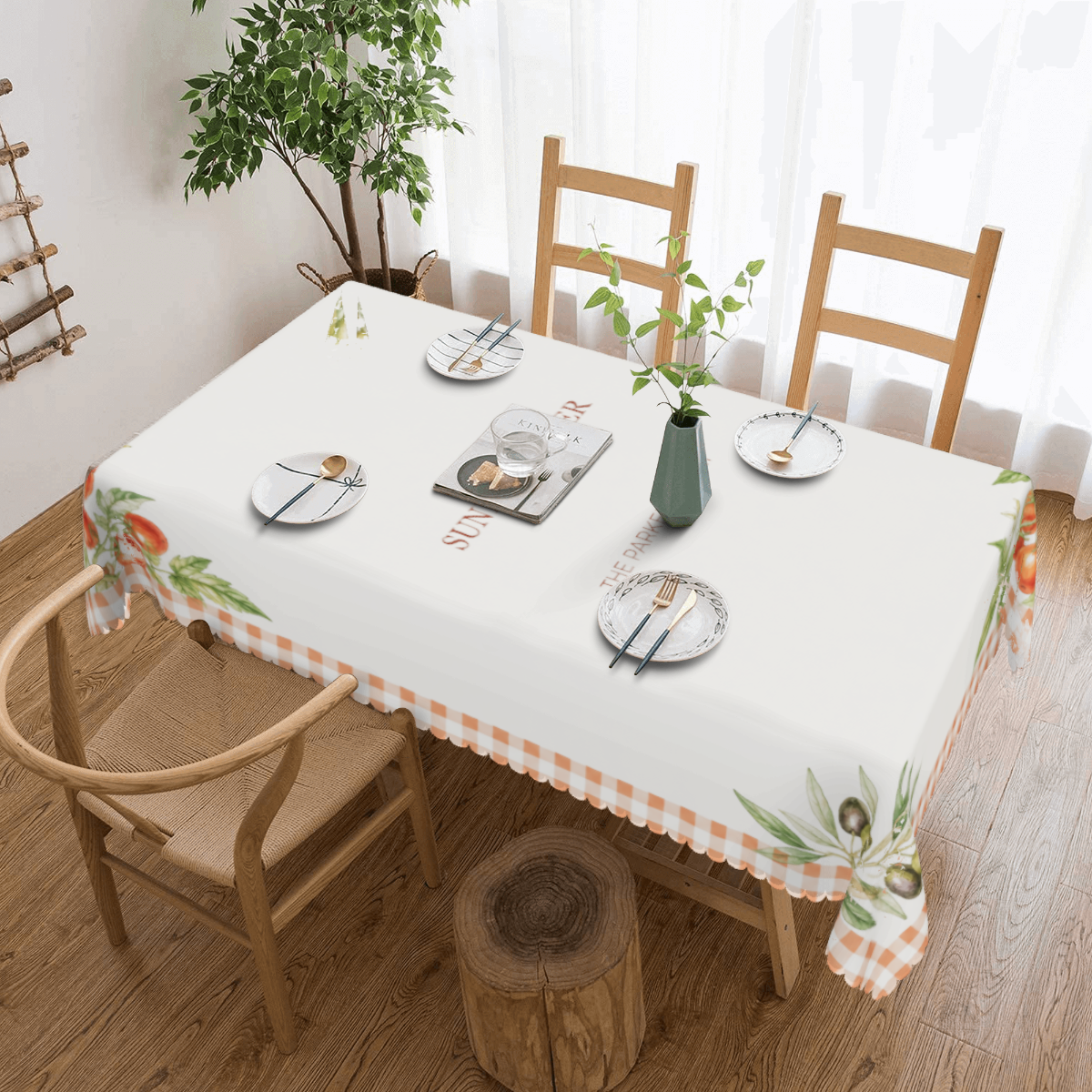 Sunday Supper · Personalized Gingham Tablecloth · image 2