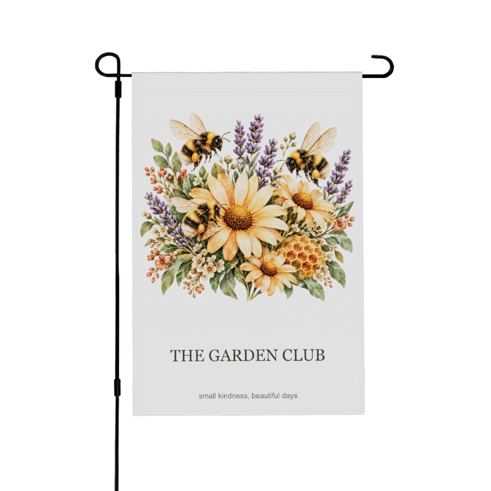 Bee Garden Flag