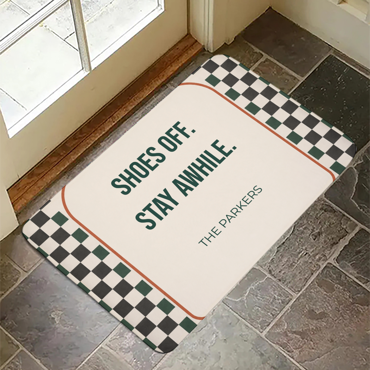 Personalized Graphic Entry Mat