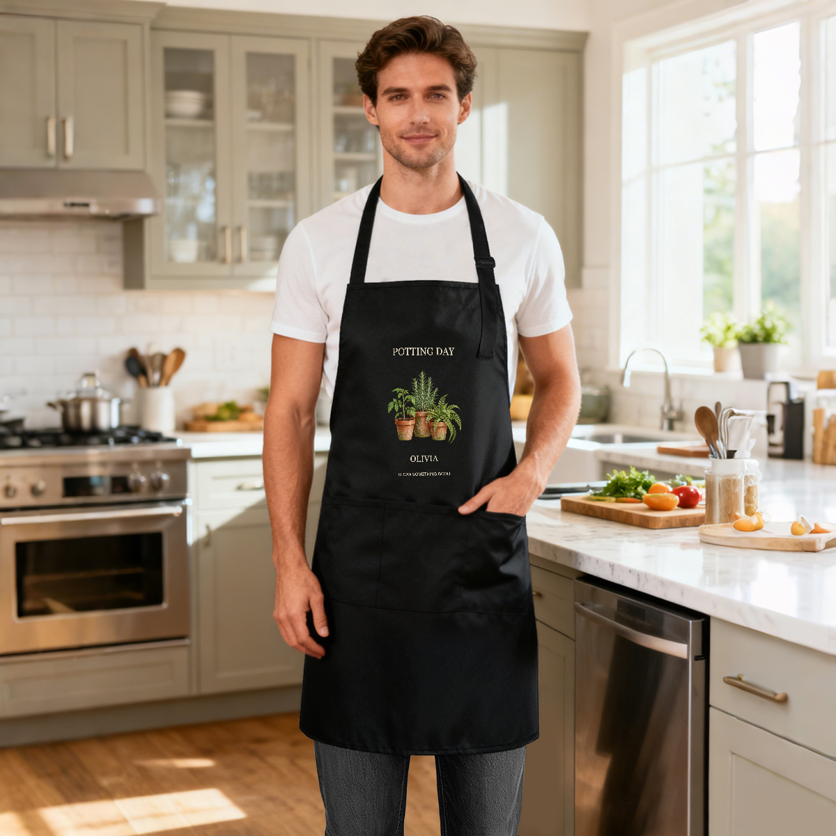 Potting Day · Personalized Gardening Apron · image 2