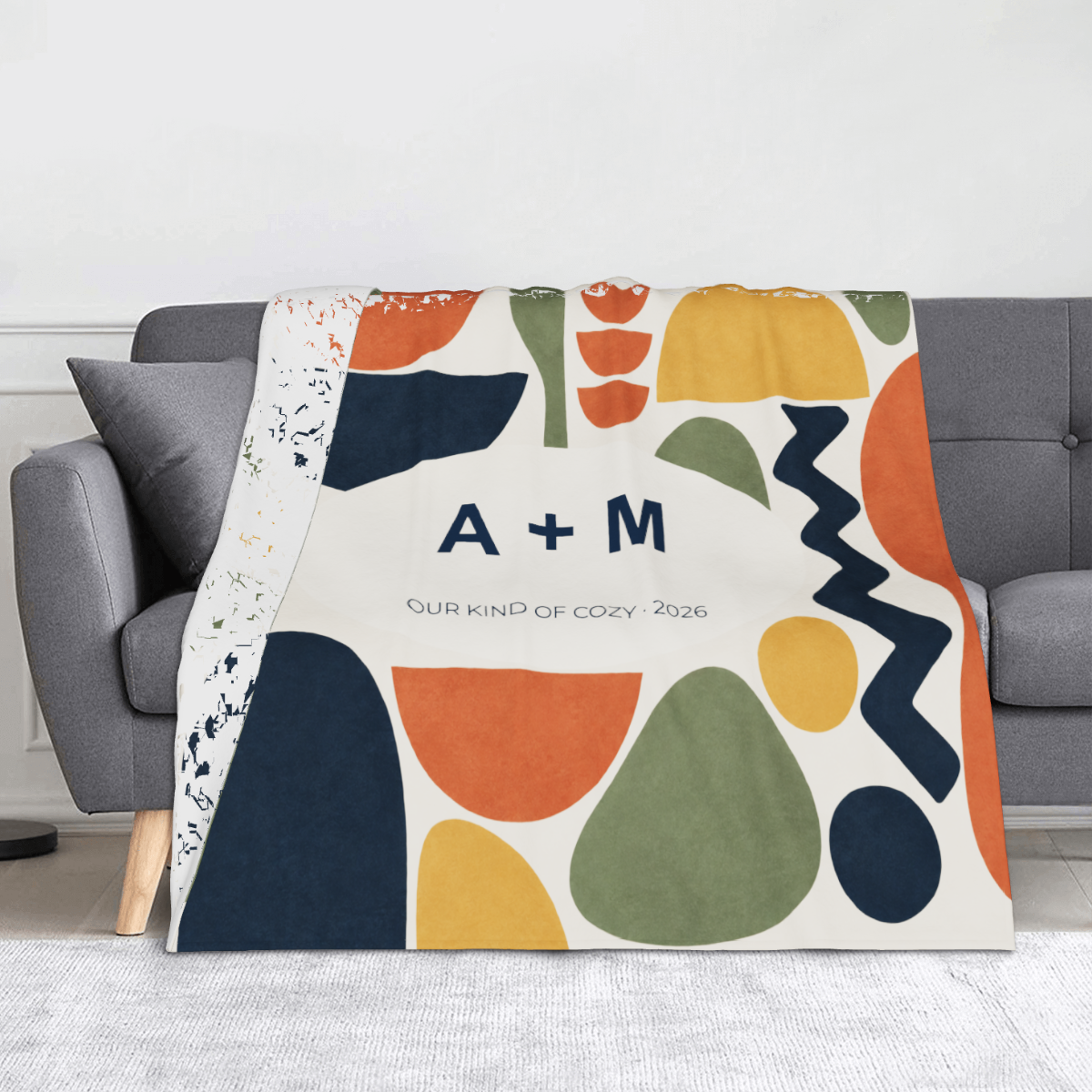 Personalized Abstract Throw