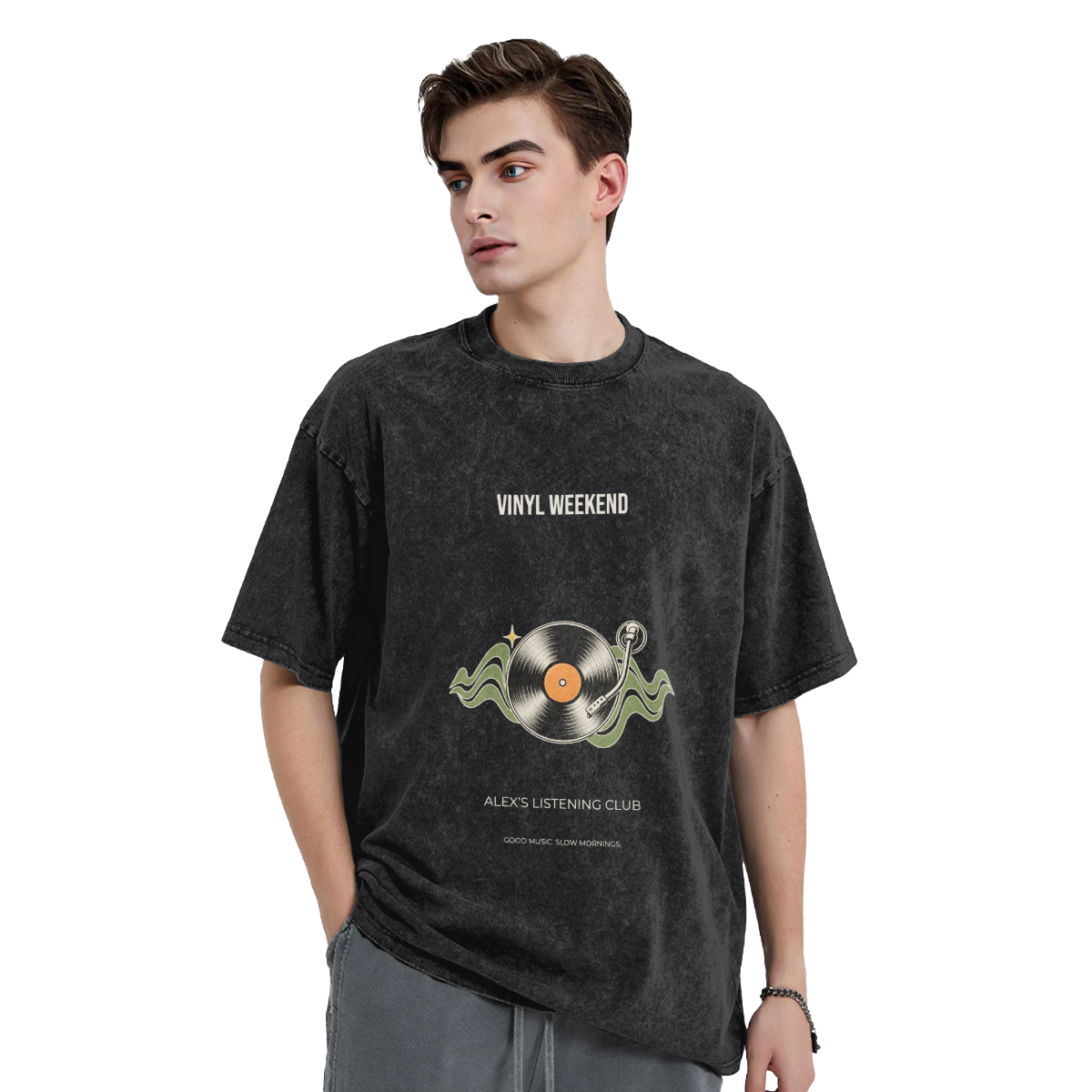 Personalized Vintage Music Tee