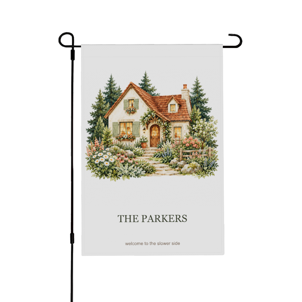 Cottage Garden Flag